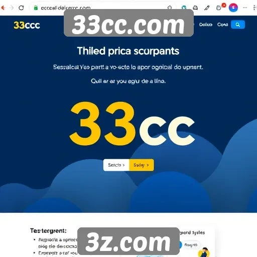 Avaliação de usabilidade do site 33cc.com